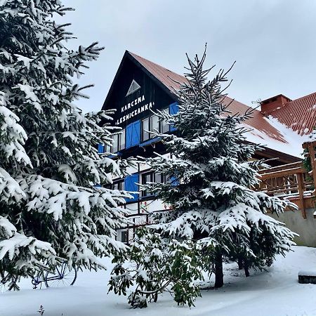 Bed and Breakfast Karczma Lesniczanka Wielbark Exterior foto
